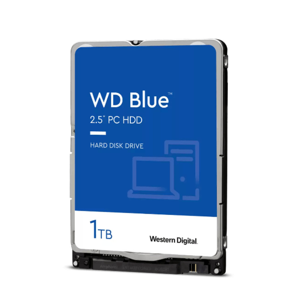 Trdi  disk 2.5in 1TB SATA3 -  5400 128Matična - Osnovna plošča 7mm WD Blue - OEM (WD10SPZX)