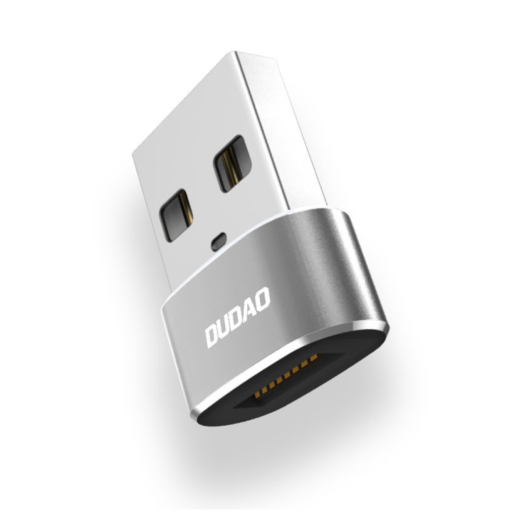 Adapter USB-C => USB-A(ž) Dudao siv  (L16AC)