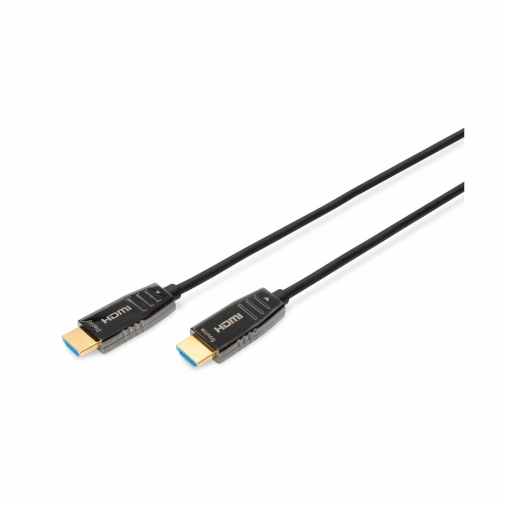 KABEL HDMI/ HDMI AOC hibridni optični 10m Digitus, UHD 8K (AK-330126-100-S)
