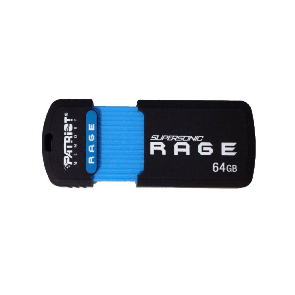 Spominski ključek  64GB USB 3.1 Patriot Supersonic Rage 180/ 50 MB/ s (PEF64GSRUSB)