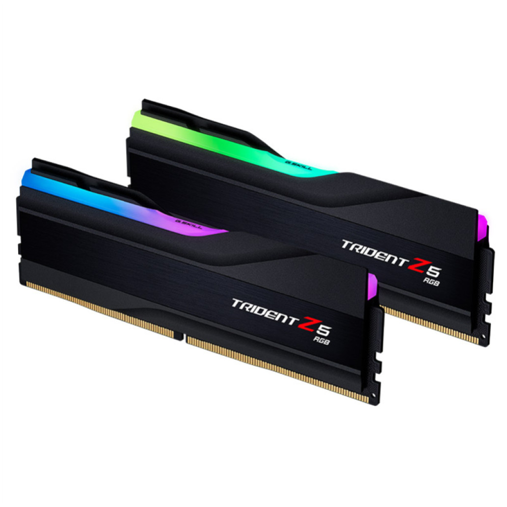 DDR5 32GB 6000MHz CL40 KIT (2x16GB) G.Skill RGB Trident Z5 RGB XMP3.0 1,35V Gaming črna (F5-6000J4040F16GX2-TZ5RK)