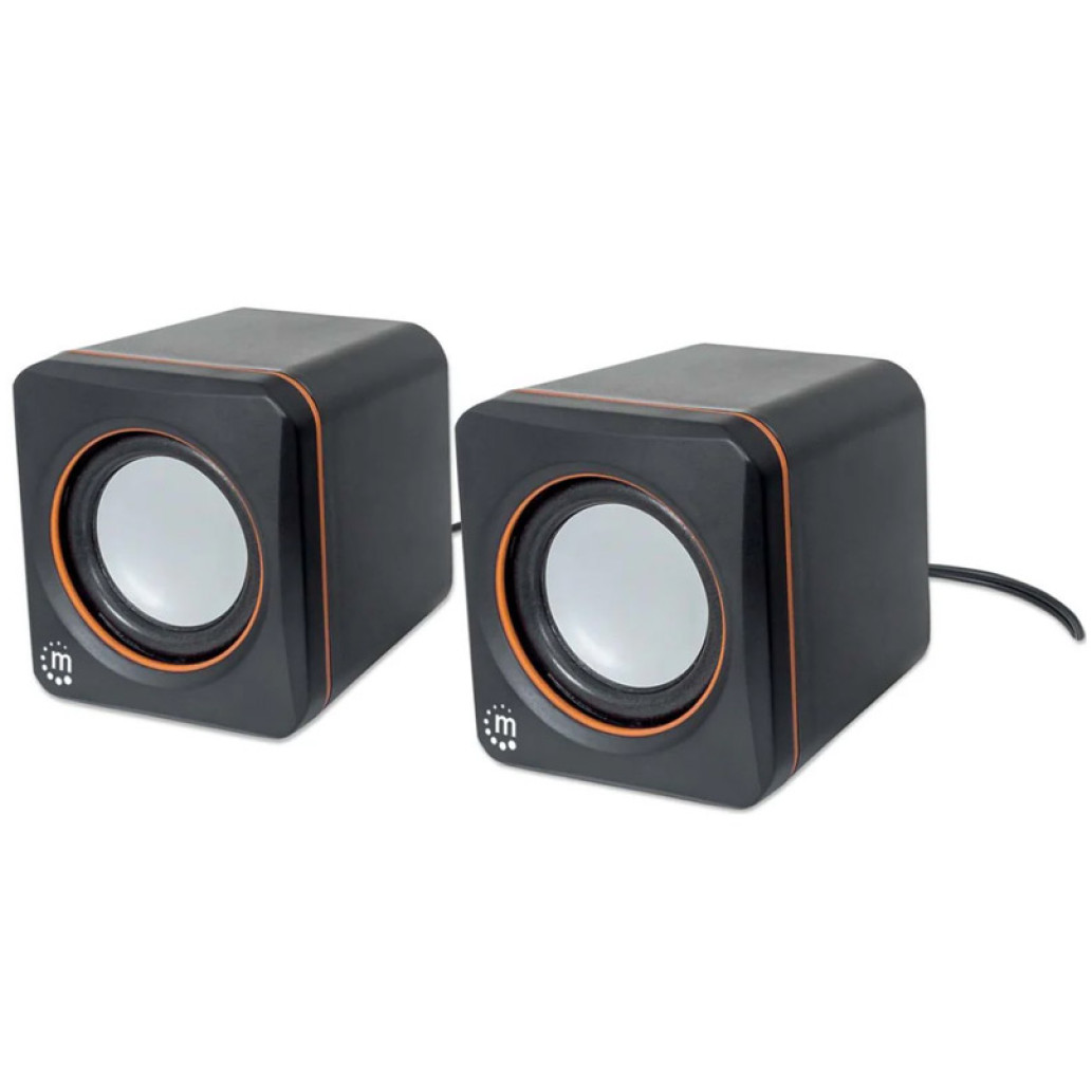 Zvočniki Manhattan 2600 6W 2.0 (črna)