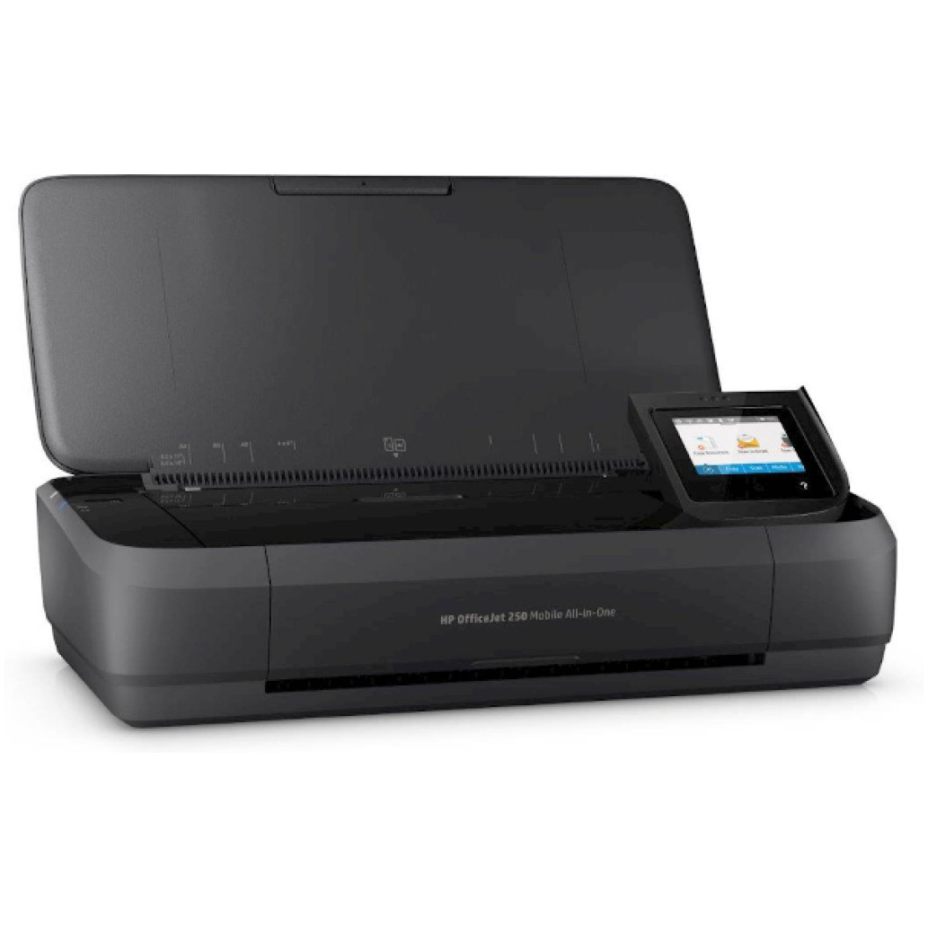 Tiskalnik Brizgalni Barvni Multifunkcijski prenosni HP OfficeJet 250 Mobile z baterijo A4/ tiskanje/ kopiranje/ skeniranjeWi-Fi (CZ992A)