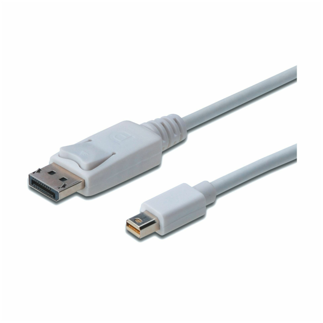 Kabel DisplayPort mini (m) => DisplayPort (m) 2,00m Digitus