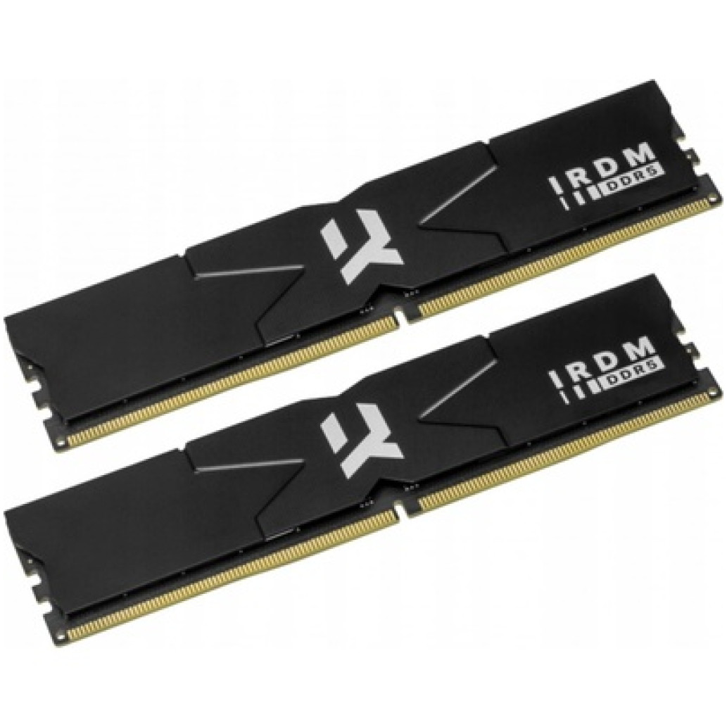 DDR5 16GB 6000MHz CL30 KIT (2x16GB) Goodram IRDM XMP3.0 1,35V črna (IR-6000D564L30S/32GDC)