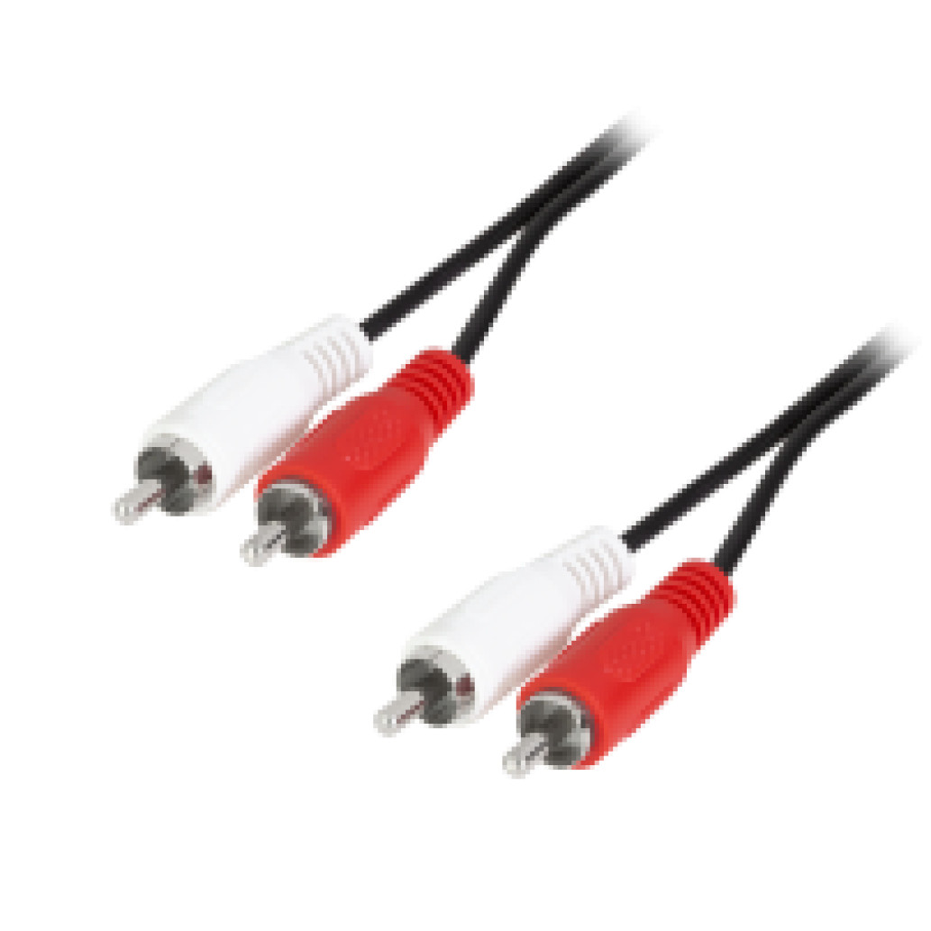 Kabel Audio 2x Cinch M => 2x Cinch M - 2,5m LogiLink (CA1039) EOLS-P