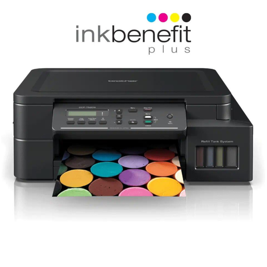 Tiskalnik Brizgalni Barvni Multifunkcijski Brother  DCP-T520W InkBenefit Plus A4/ tiskanje/ skeniranje/ kopiranje/ Wi-Fi