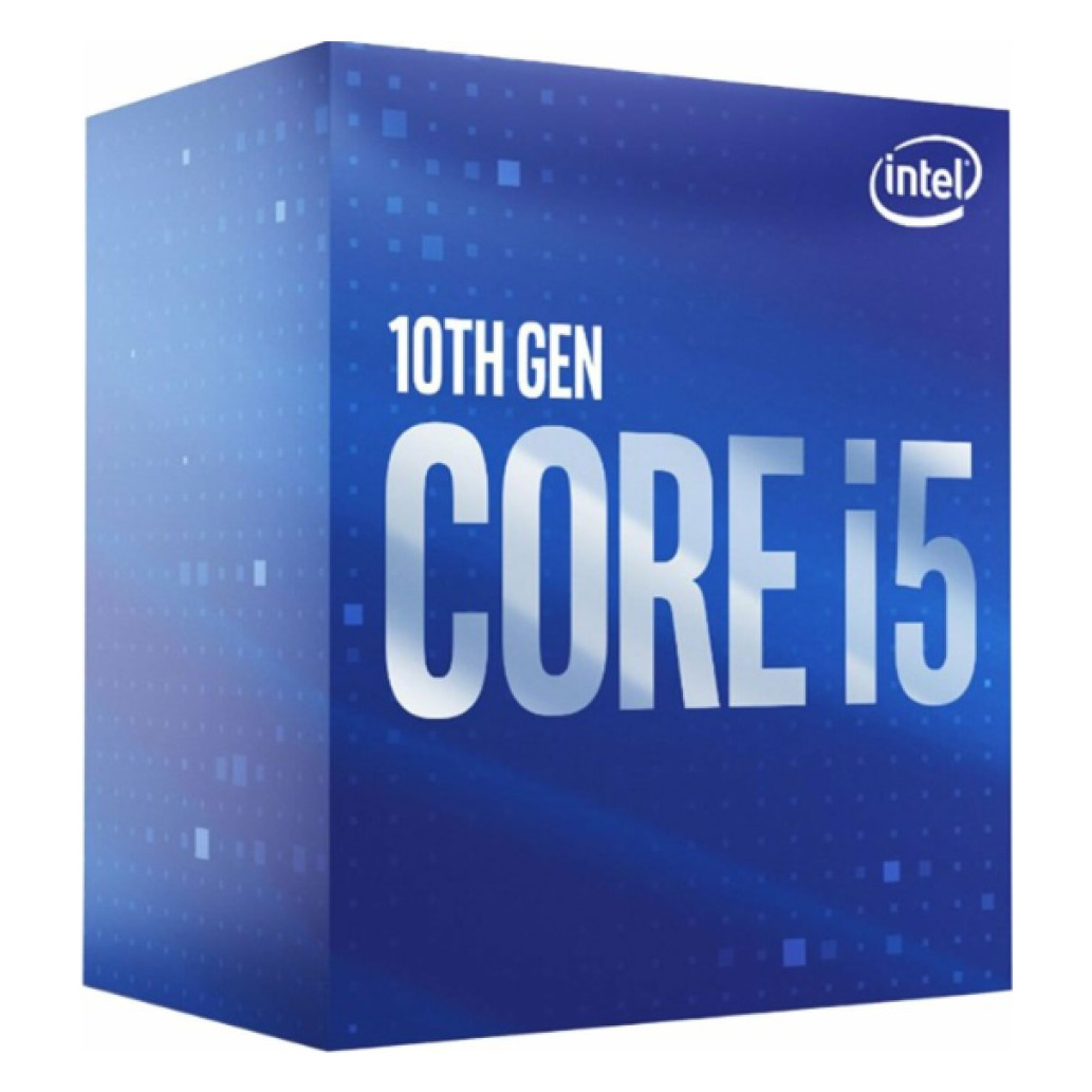 Procesor Intel 1200 Core i5 10400 6C/ 12T 2.9GHz/ 4.3GHz BOX 65W grafika HD 630 hladilnik Intel