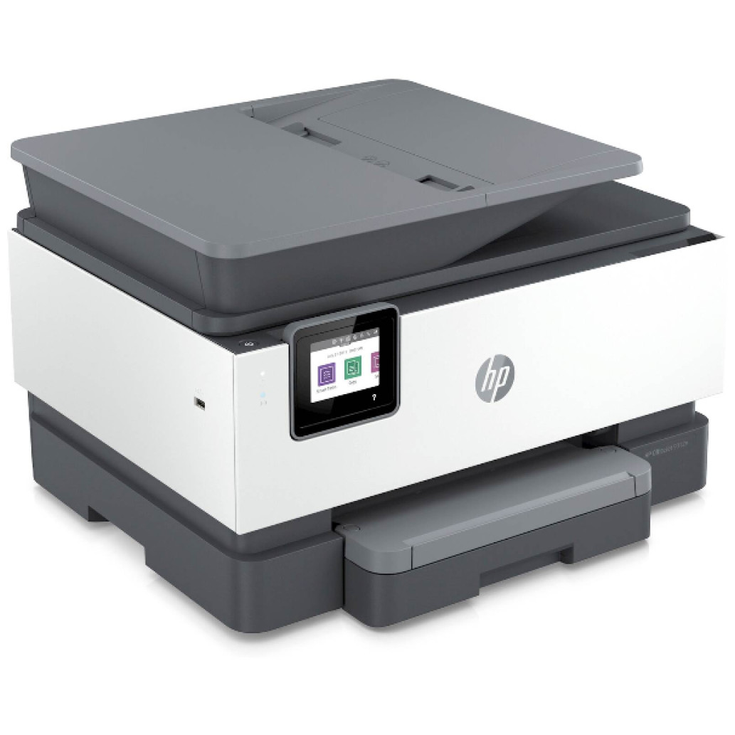 Tiskalnik Brizgalni Barvni Multifunkcijski HP OfficeJet Pro 9012e A4/ tiskanje/ skeniranje/ kopiranje/ Fax/ Duplex/ Wi-Fi/ LAN/ INSTANT INK/ akcija hp.com/ si/ printcashback do 31.10.2023