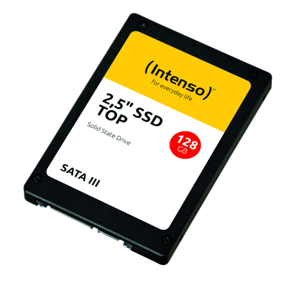 Disk SSD 6,4cm (2,5in)   128GB SATA3 Intenso III TOP 520/ 300MB/ s 7mm (3812430)