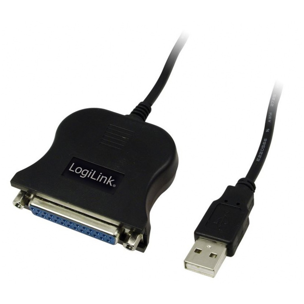 Adapter USB => Paralel (25-pin ženski)  1,5m LogiLink (UA0054A) EOLS-P