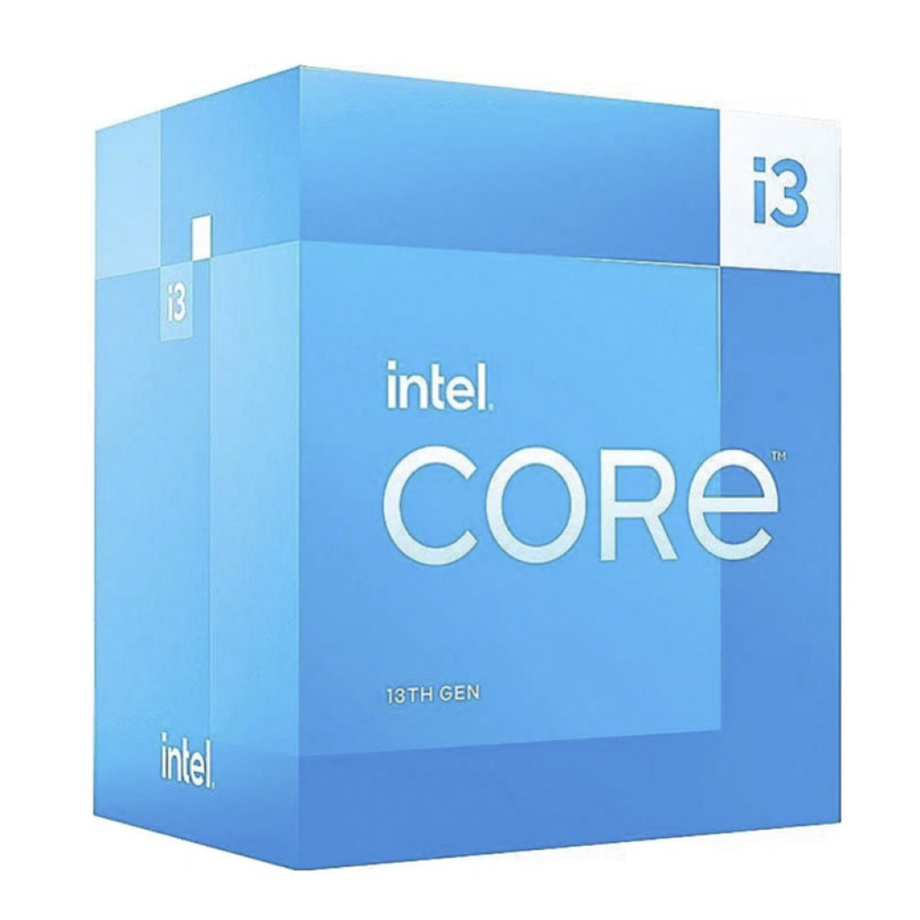 Procesor Intel 1700 Core i3 13100 4C/ 8T 3.4GHz/ 4.5GHz BOX 60W/ 89W grafika HD 730 hladilnik priložen