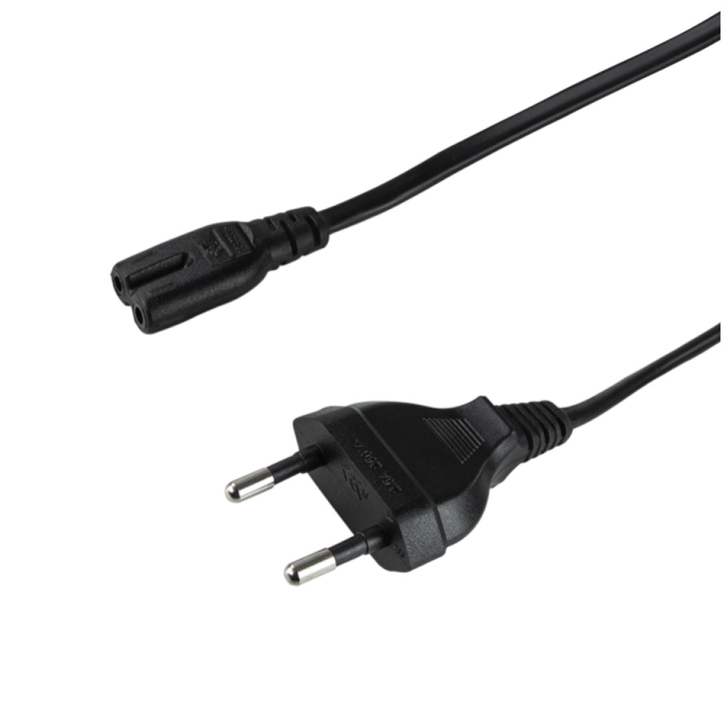 KABEL NAPAJALNI 220V LogiLink Euro8 C7 1,80m bipolar - 2 polni (CP092) EOLS-P