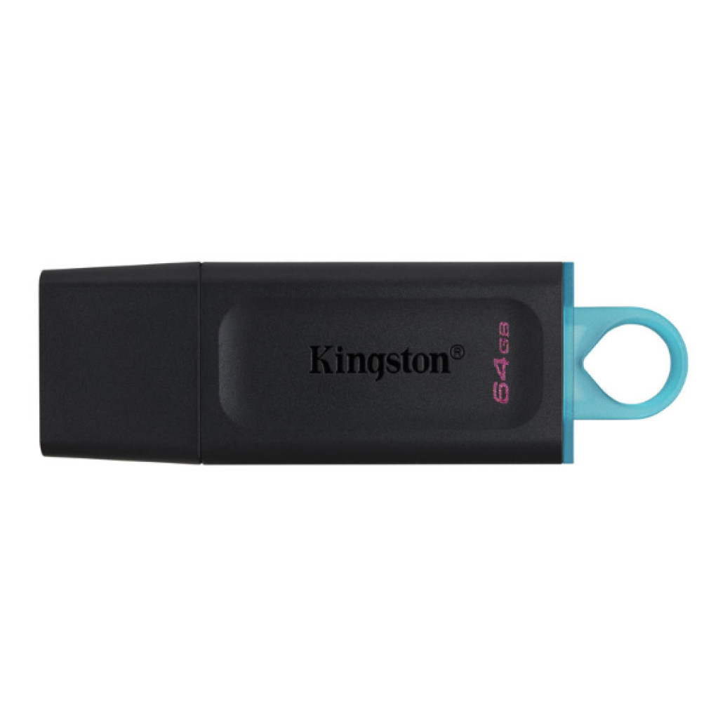 Spominski ključek 64GB USB 3.2 Kingston Data Traveler Exodia 200MB/ s 60MB/ s plastičen s pokrovčkom črn (DTX/ 64GB) 