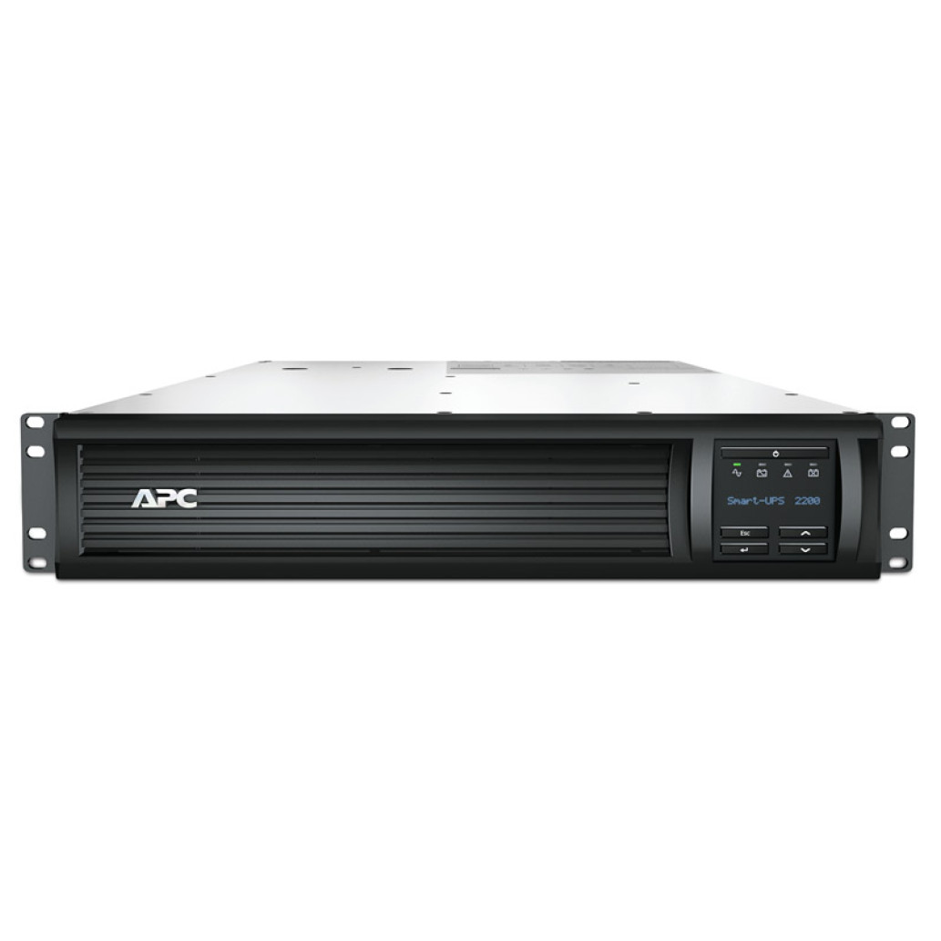 UPS APC Smart-UPS On-line 2200VA/1980W 230V 9x220V USB RM 2U with SmartConnect RS-232 RJ45 (SMT2200RMI2UC_SL)