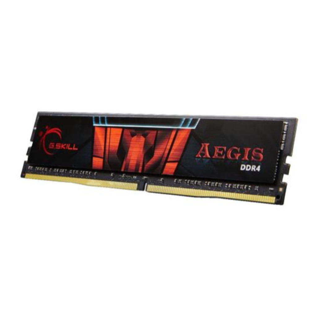 Pomnilnik - RAM DDR4 8GB 2133MHz CL15 Single (1x 8GB) G.Skill Aegis 1,2V črna rdeča (F4-2133C15S-8GIS)