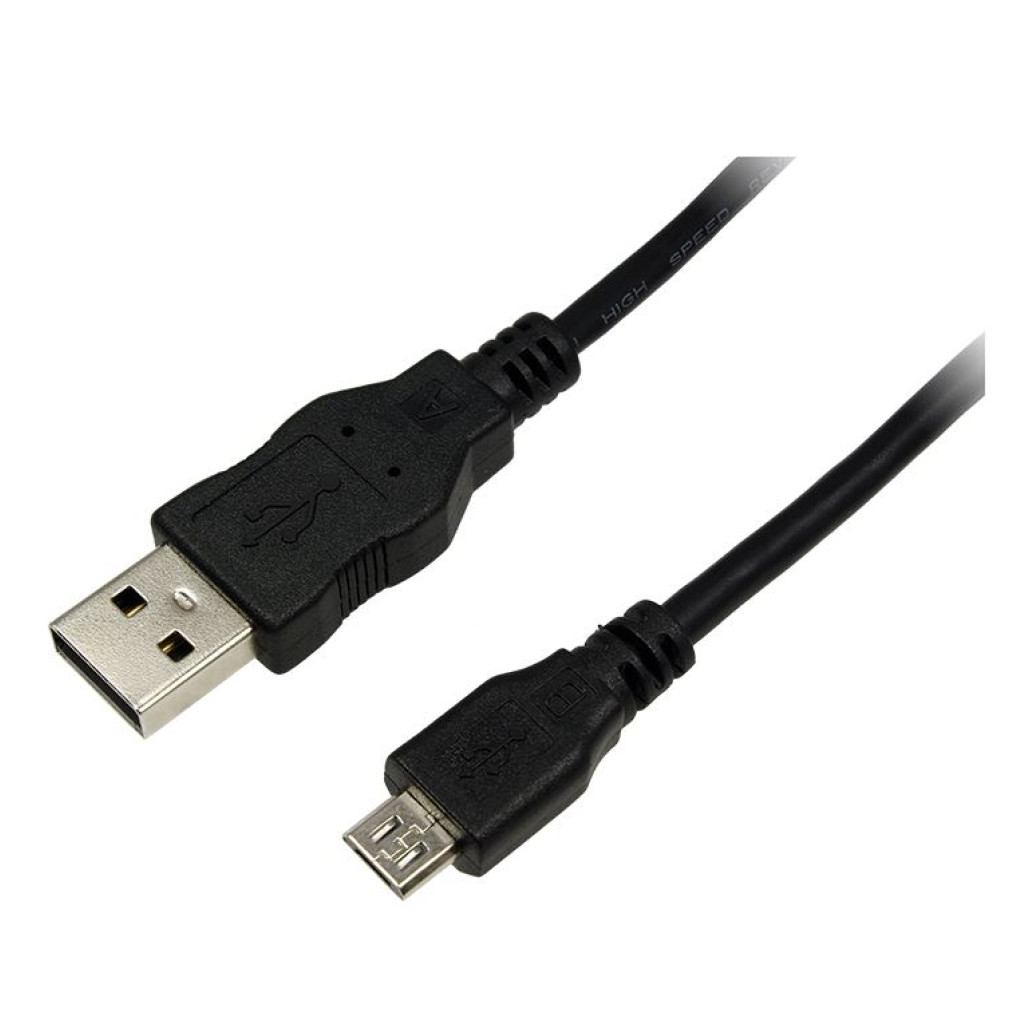 Kabel USB A => B micro 0,6m (za mobitele) LogiLink (CU0057)