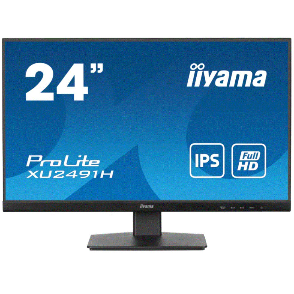 Monitor DEMO Iiyama 60,5 cm (23,8 in) XU2491H-B1 1920x1080 100Hz IPS 0,5ms HDMI DisplayPort  sRGB96% AdaptiveSync  ProLite