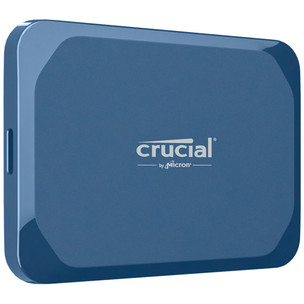 Prenosni disk SSD 1TB USB-C Crucial X10 2100MB/s  - modra (CT1000X10SSD9)