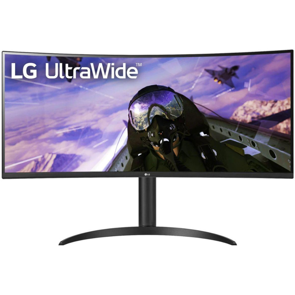 Monitor LG 86,4 cm (34,0in) 34WP65C-B 3440x1440 Curved Gaming 160Hz VA 5ms 2xHDMI DisplayPort HAS Zvočniki  3H sRGB99% FreeSync Premium HDR10