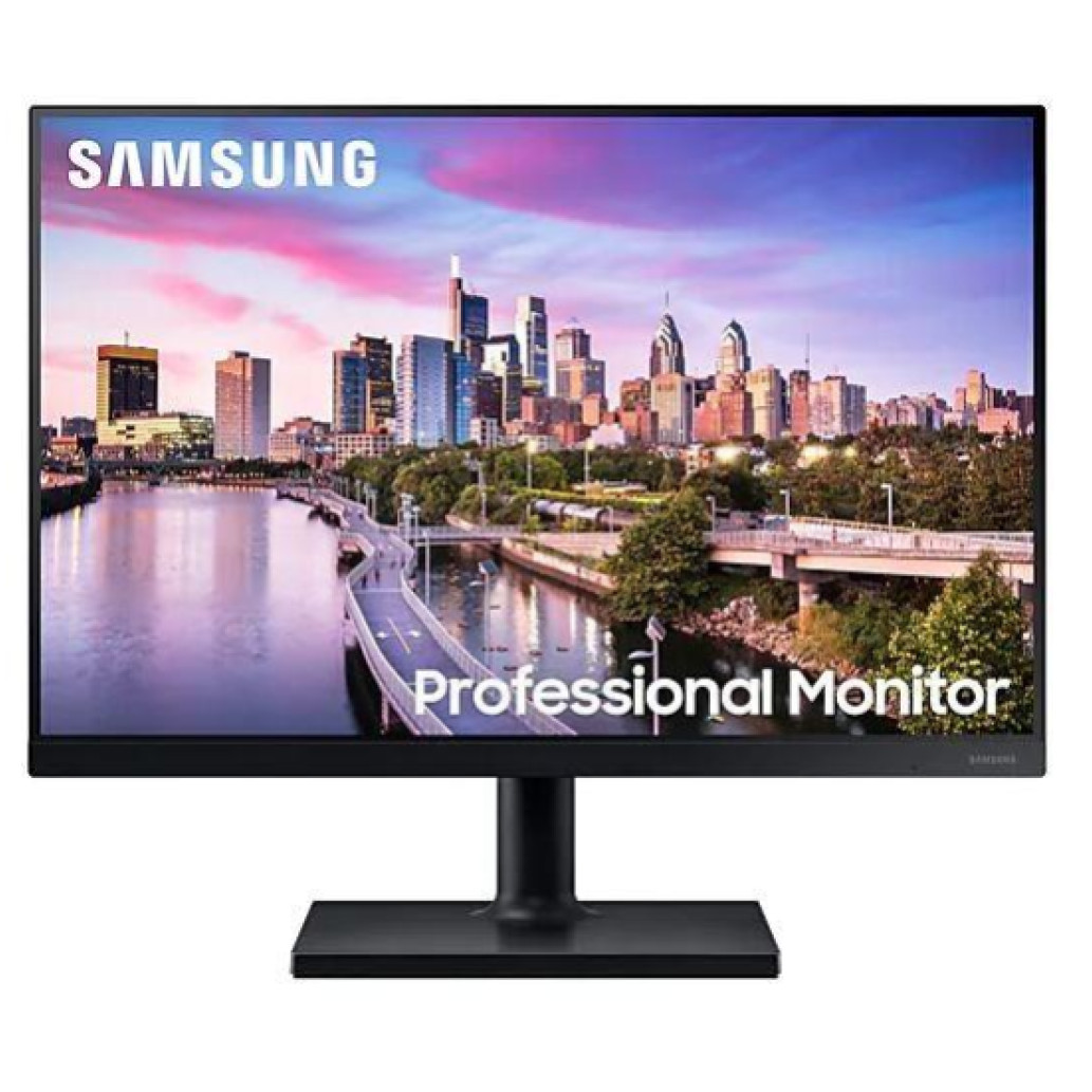 Monitor Samsung 61 cm (24,0in) F24T450GYU 1920x1200 75Hz IPS 5ms DVI HDMI DisplayPort 2xUSB3.0,2xUSB2.0 Pivot Zvočniki  NTSC72%