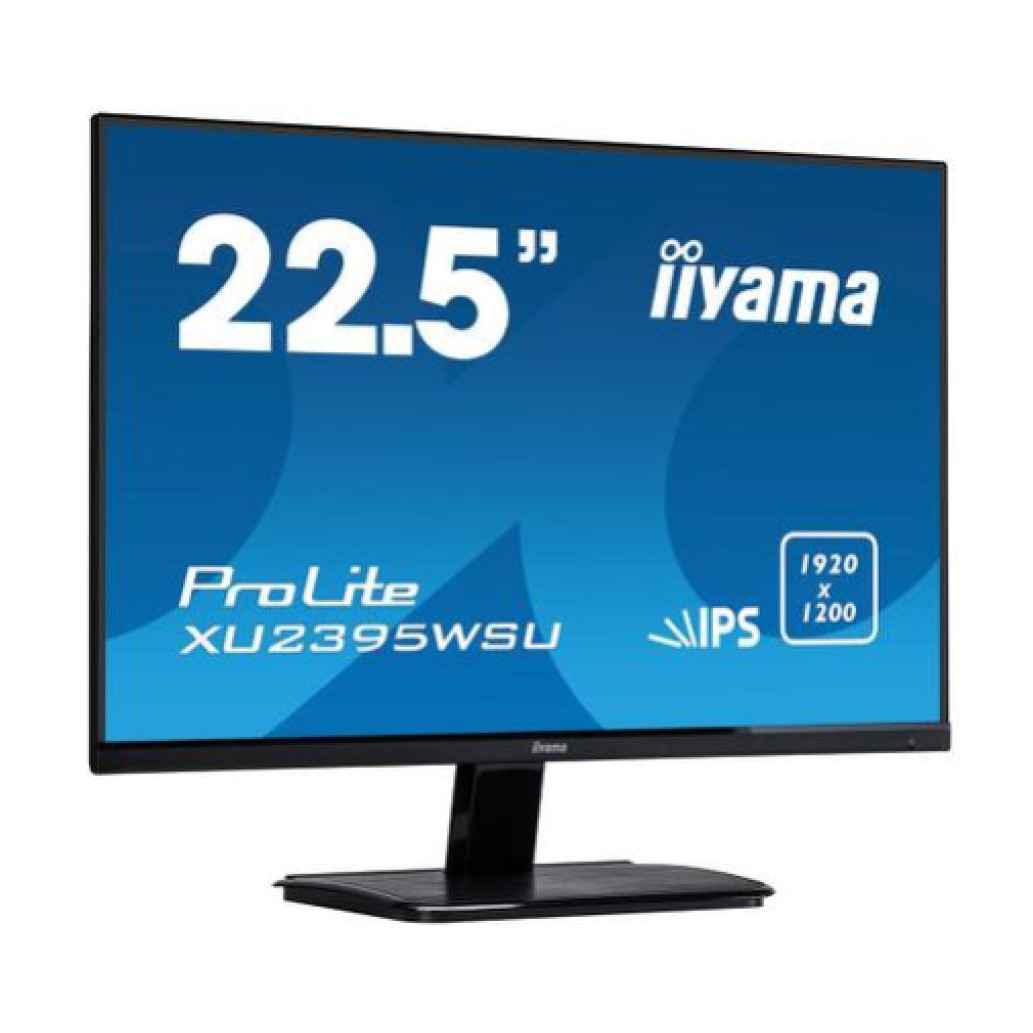 Monitor Iiyama 57,2 cm (22,5in) XU2395WSU-B1 1920x1200 75Hz IPS 4ms VGA HDMI DisplayPort 2xUSB zvočniki FreeSync