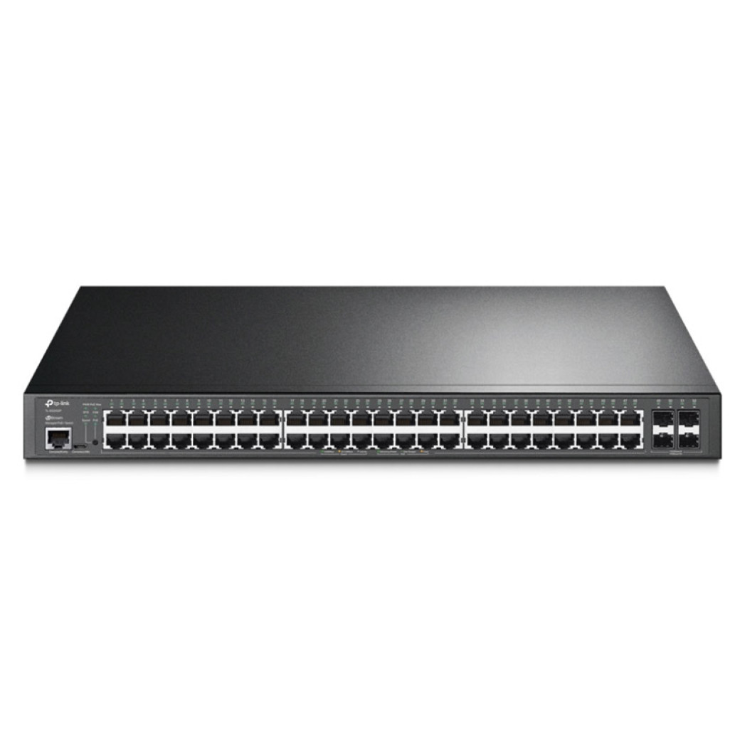 STIKALO 48-PORT TP-Link Omada 10/ 100/ 1000 4xSFP (SG3452P)