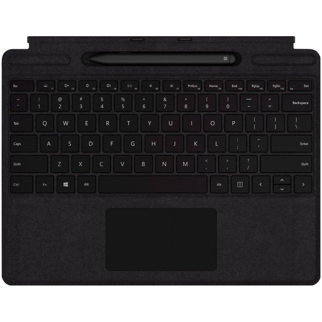 Tipkovnica za Microsoft Surface Pro 8/ Pro X + Slim pen SLO - črna