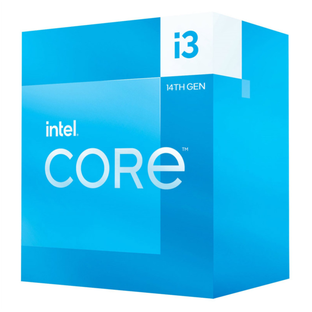 Procesor Intel 1700 Core i3 14100 4C/ 8T 3,5GHz/ 4,7GHz BOX 60W/ 110W grafika HD 730 hladilnik priložen