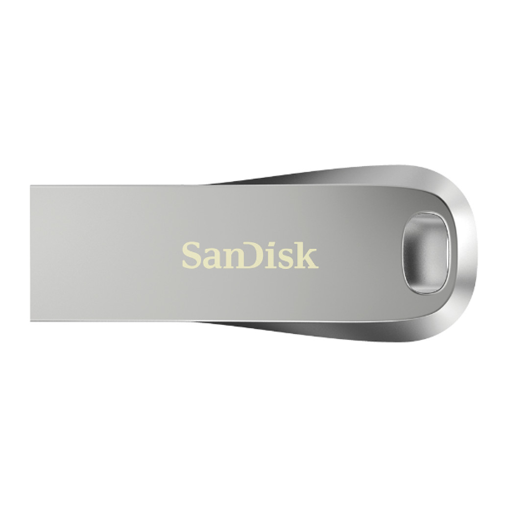 Spominski ključek 32GB USB 3.1 Sandisk Ultra Luxe 150MB/ s - kovinski/ brez pokrovčka/ srebrn (SDCZ74-032G-G46)