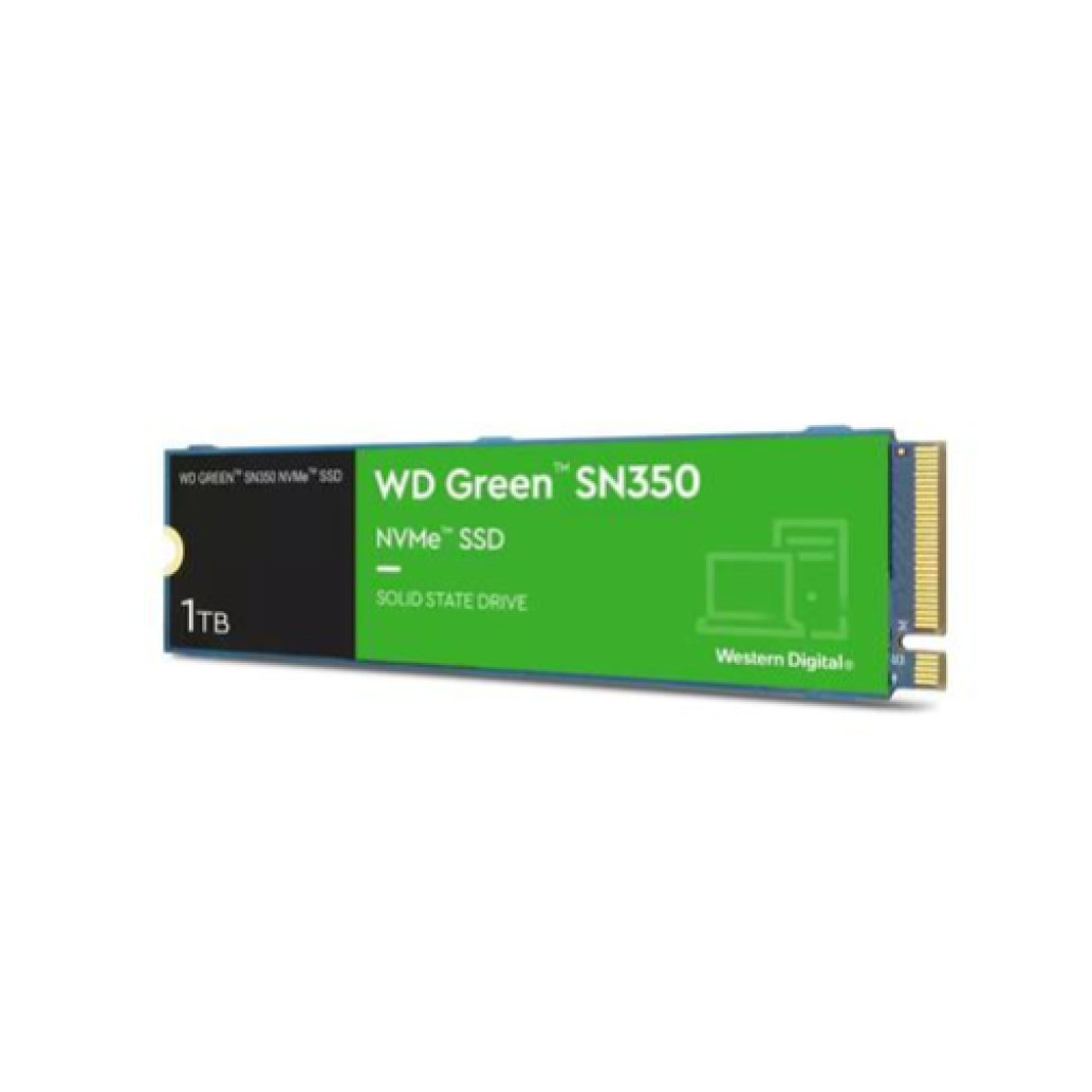 Disk SSD M.2 NVMe PCIe 3.0 1TB WD Green SN350 2280 2400/ 1750MB/ s (WDS100T3G0C)
