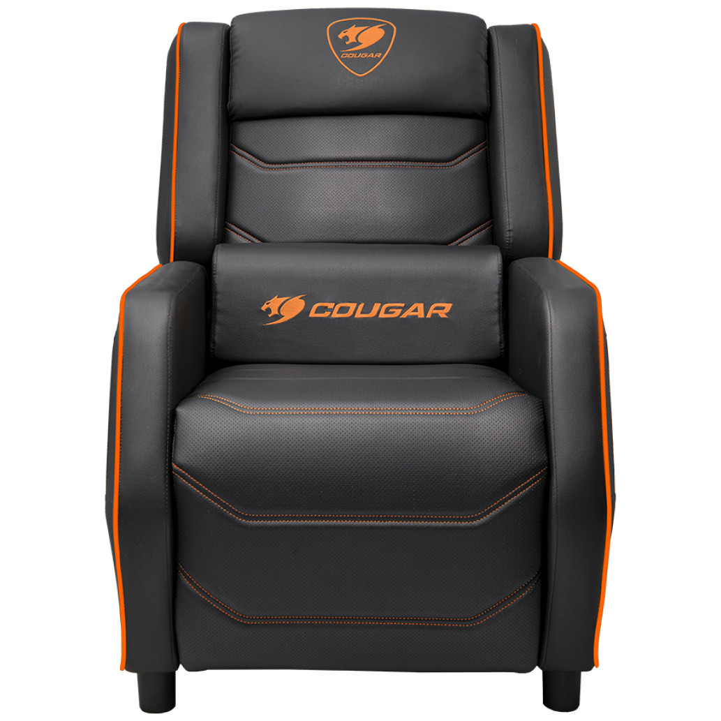 Sofa Cougar RANGER S, črno/oranžna