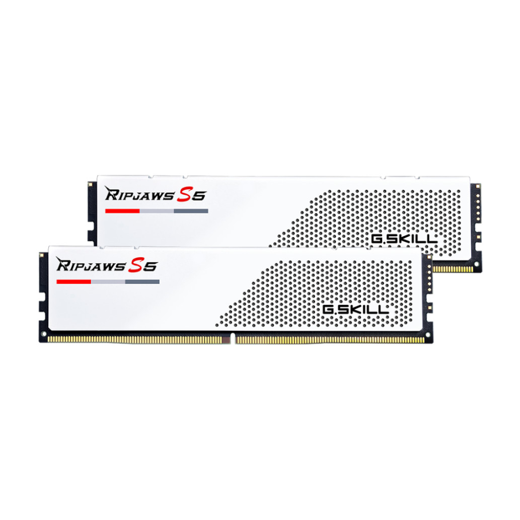 DDR5 16GB 5200MHz CL36 KIT (2x16GB) G.Skill Ripjaws S5 XMP3.0 1,2V PC bela (F5-5200J3636C16GX2-RS5W)