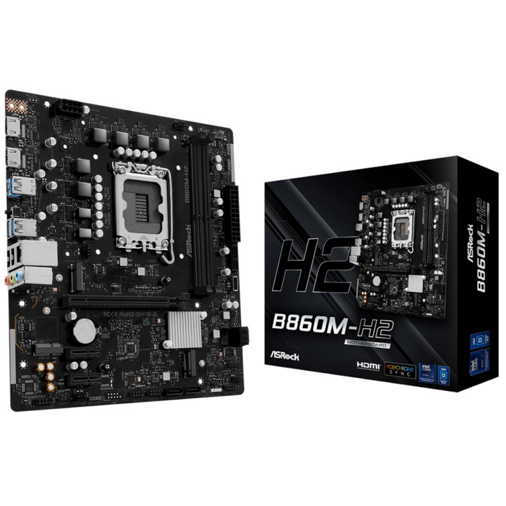 ASROCK B860M-H2 LGA1851 2xDDR5 mATX osnovna plošča