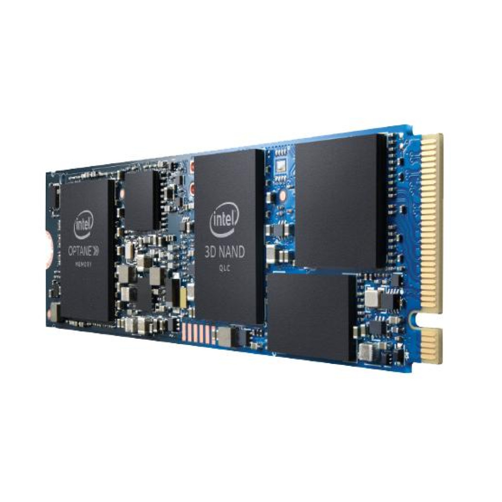 Disk SSD M.2 NVMe PCIe 3.0 1TB + 32GB Intel Optane H10 3D XPoint QLC 2280 2400/ 1800MB/ s (HBRPEKNX0203A01)