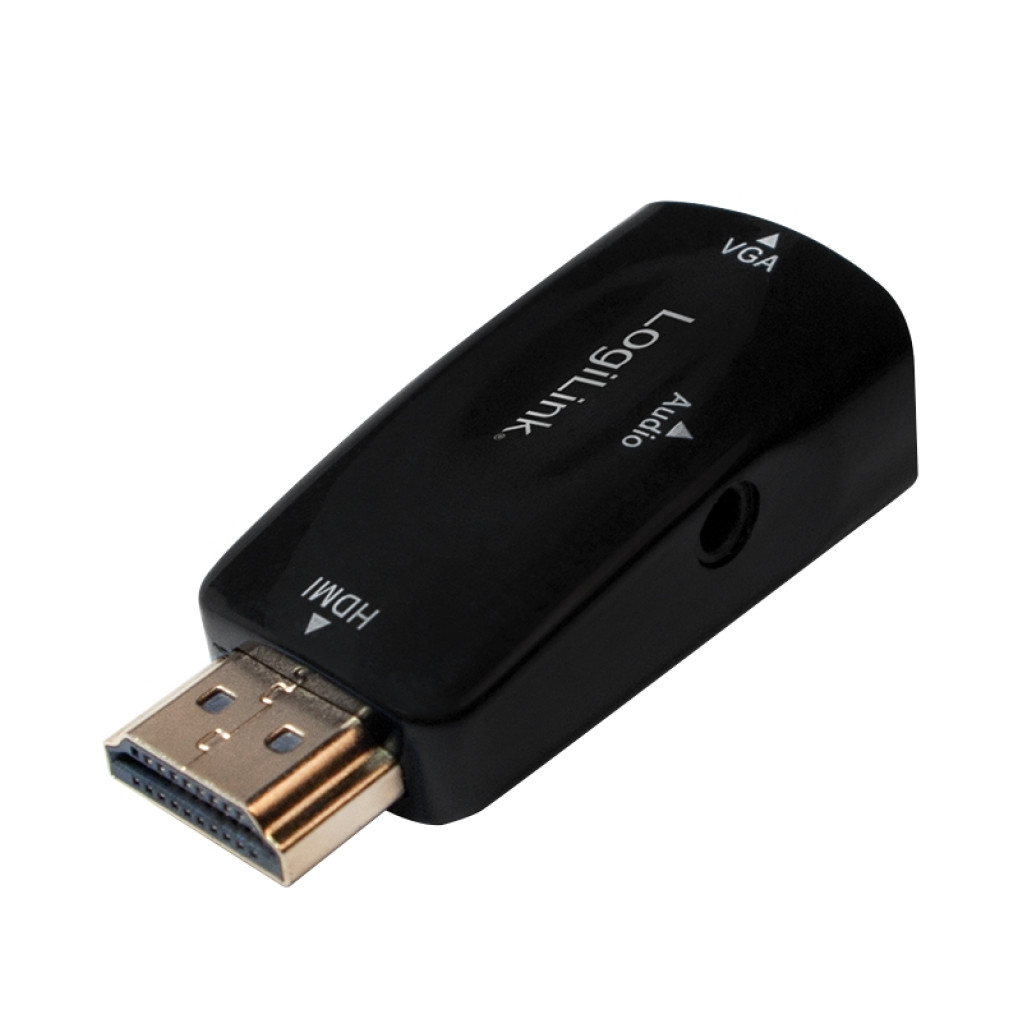 Adapter HDMI (m) => VGA (ž) + 3,5 audio adapter Logilink (CV0107)
