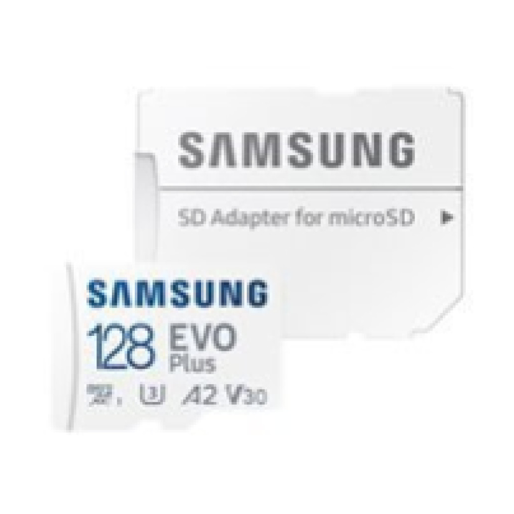 Spominska kartica SDXC-Micro 128GB Samsung Evo Plus 130MB/ s/ U3 V30 UHS-I +adapter (MB-MC128KA/ EU)