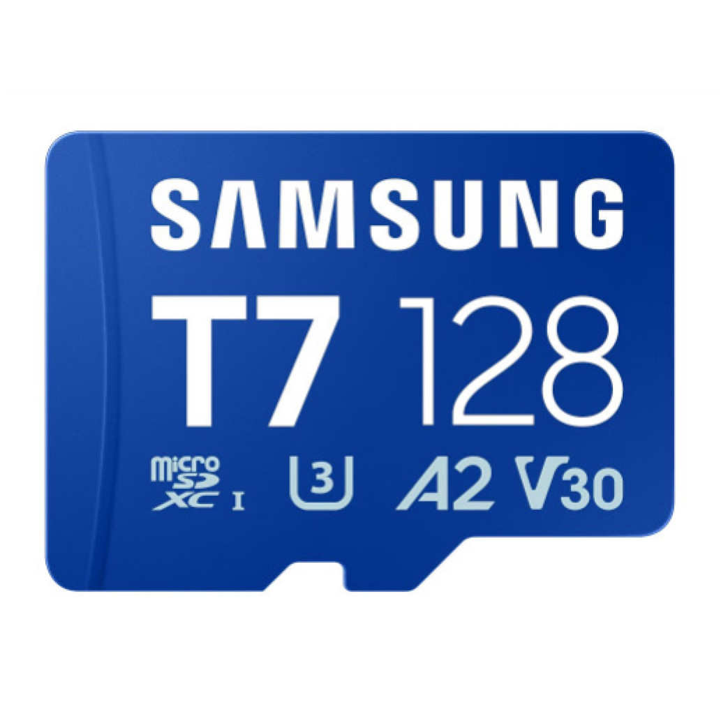 Spominska kartica microSDXC 128GB Samsung T7 170MB/s/U3 V30 UHS-I A2 (MB-MB128T/WW)