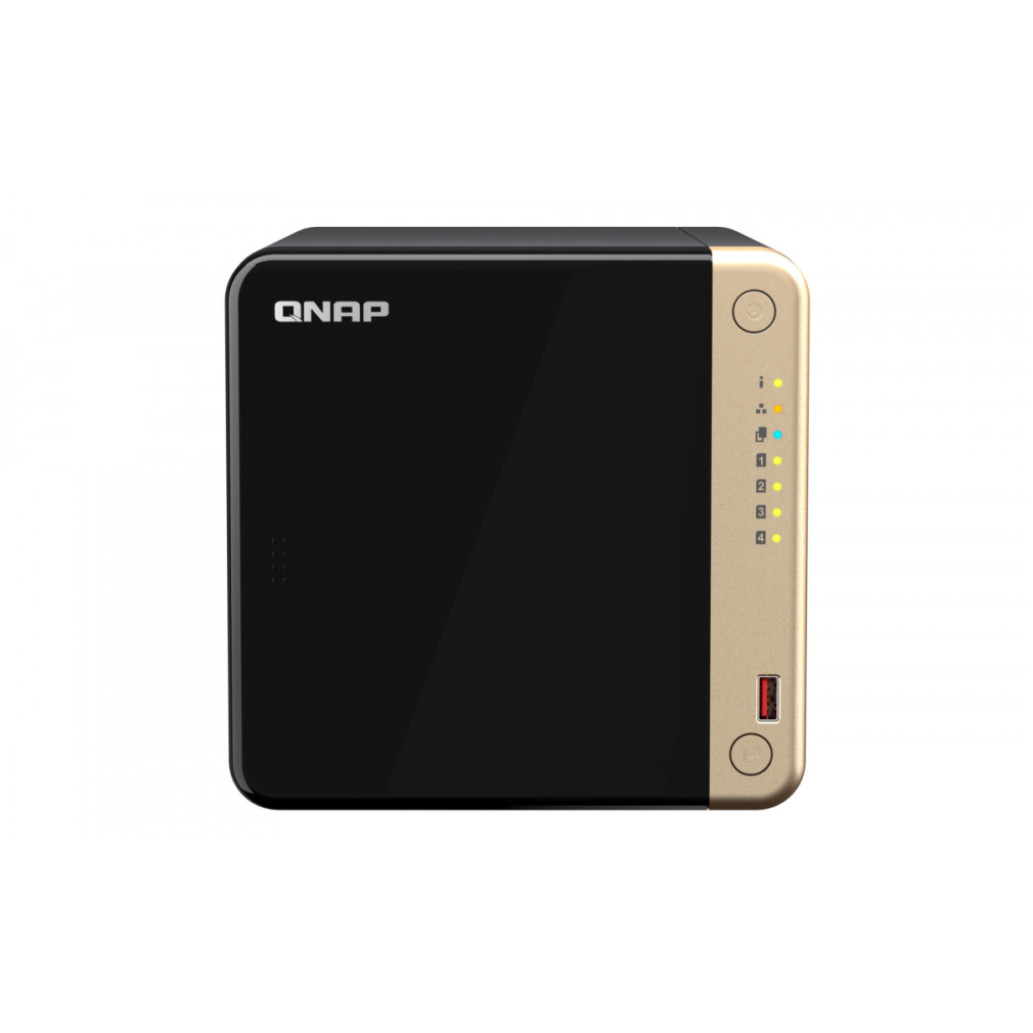NAS ohišje QNAP (8GB, Celeron N5095) All-In-One server 4x 3.5in SATA 2x M.2 NVMe SSD 4-Bay 2x2,5GBit