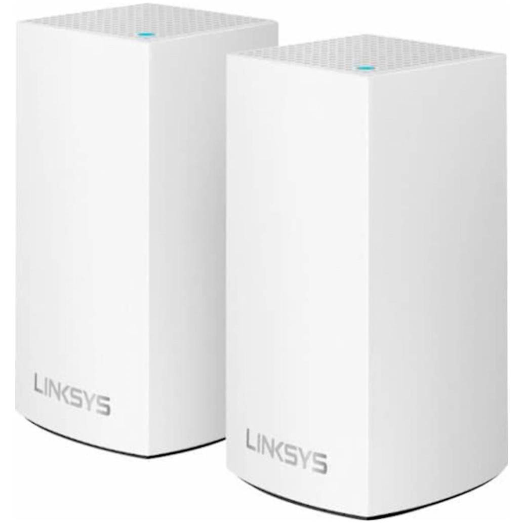 Usmerjevalnik brezžični mrežni sistem Linksys VELOP WiFi5 802.11ac AC1300 867Mb/ s dualband MESH MU-MIMO 2xLAN 2x notranja antena (WHW0102-EU)