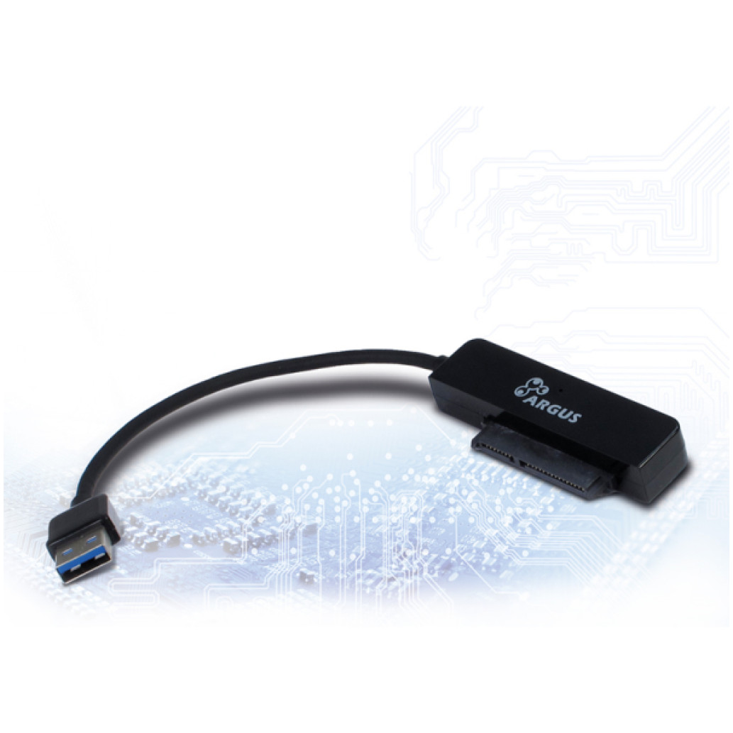 Adapter USB 3.0 => SATA Inter-tech K104A - napajanje preko USB 