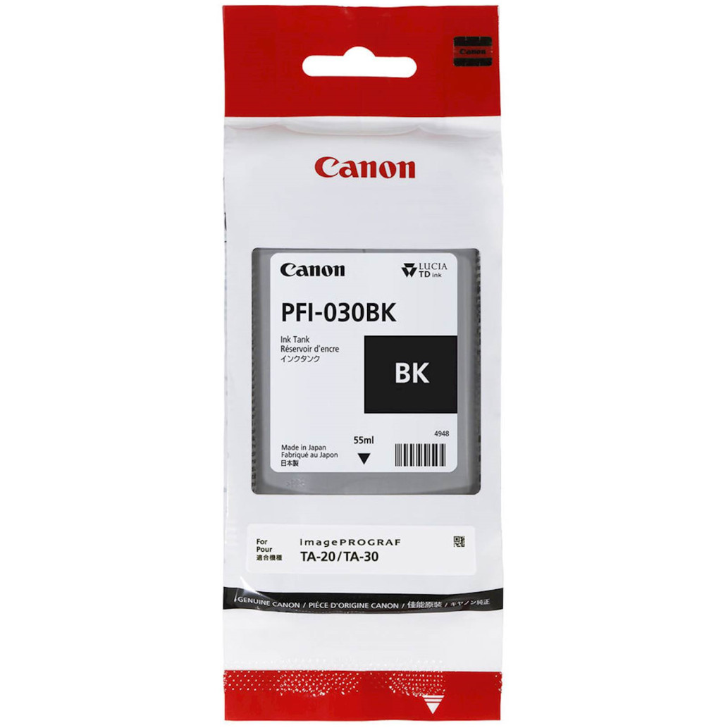 ČRNILO CANON PFI-030BK ČRNA ZA TM240/TM340 55ml