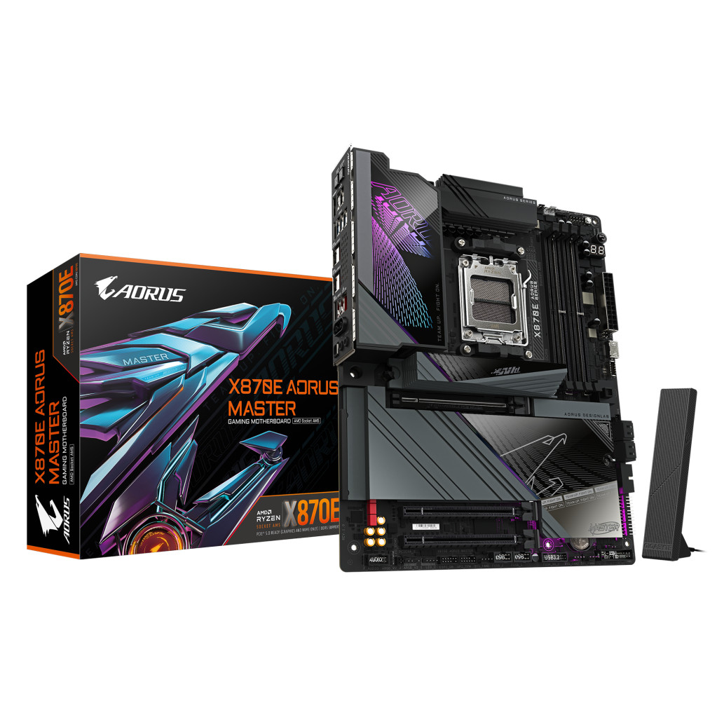 Osnovna plošča AM5 GigaByte X870E AORUS MASTER ATX HDMI