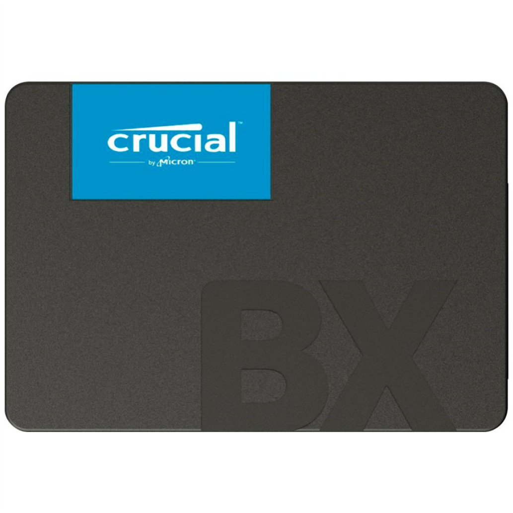 Disk SSD 6,4cm (2,5in) SATA3 240GB Crucial BX500 Tray 2,5in 540/ 500MB/ s Tray brez embalaže (CT240BX500SSD1T)
