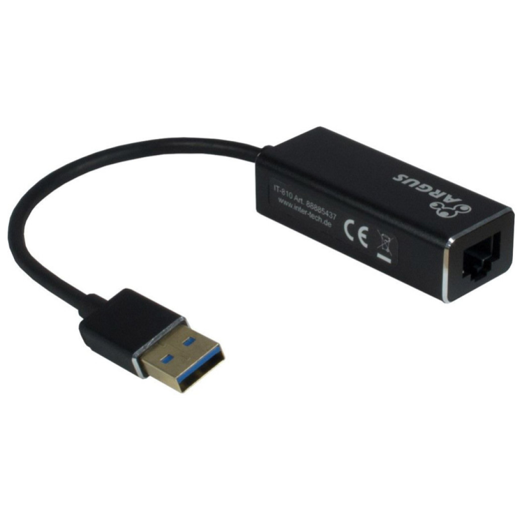 Mrežni adapter USB 3.0 => LAN RJ45 100/ 1000 Inter-Tech Argus (88885437)