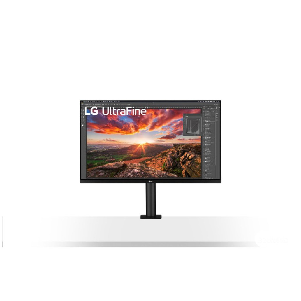 Monitor LG 80 cm (31,5in) 32UN880-B 3840x2160 Nano-IPS 5ms 2xHDMI DisplayPort USB-C 60W 2xUSB3.0 Pivot Zvočniki  FreeSync HDR10 UltraFine ERGO
