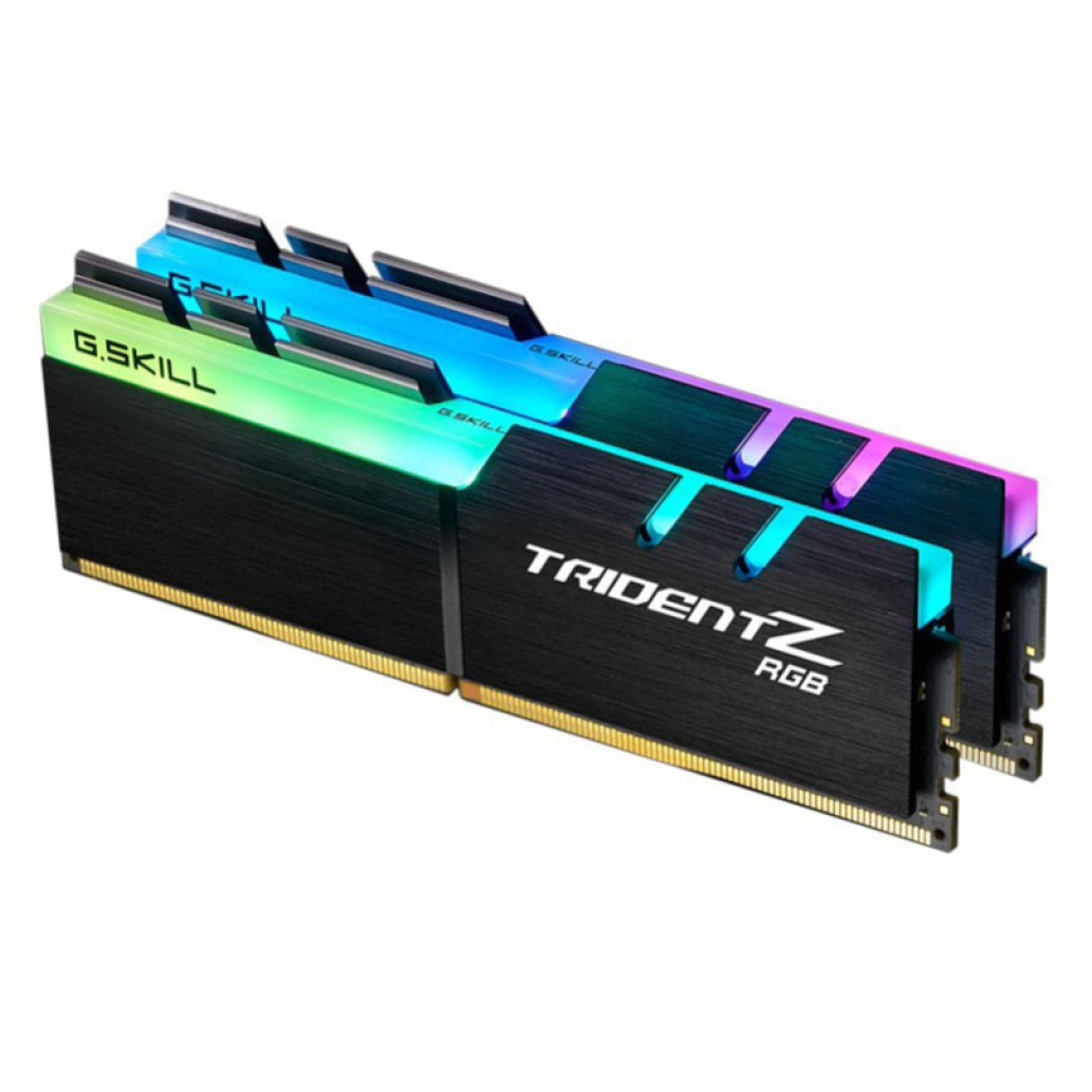 DDR4 16GB 3200MHz CL16 KIT (2x 8GB) G.Skill RGB Trident Z XMP2.0 1,35V Gaming črna (F4-3200C16D-16GTZR)