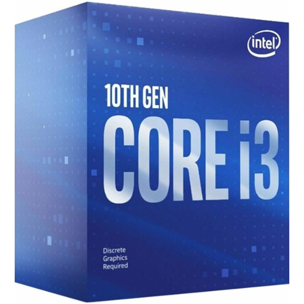 Procesor  Intel 1200 Core i3 10100F 3.6GHz/ 4.3GHz Box 65W - brez grafike