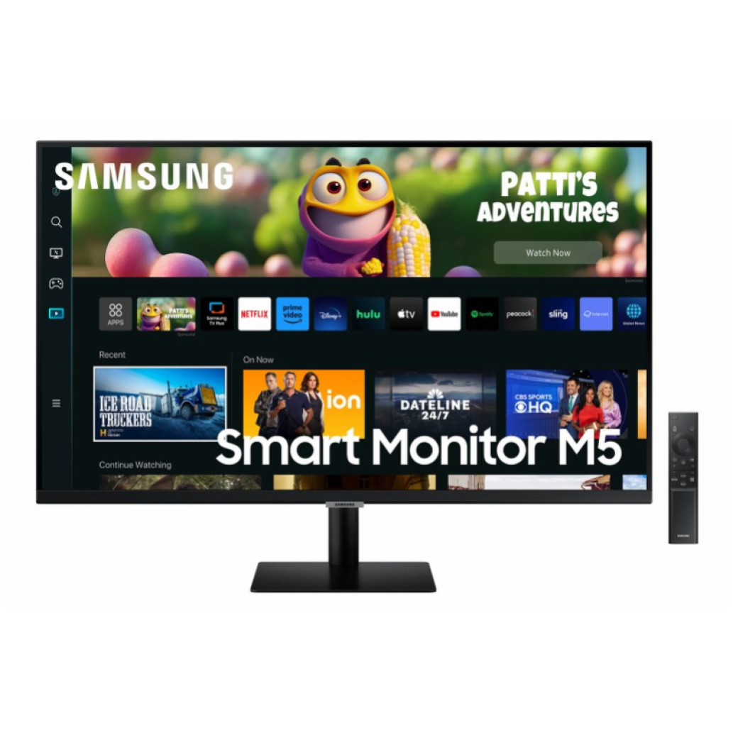 Monitor Samsung 68,6 cm (27,0in) S27CM500EU 1920x1080 Smart TV Tizen VA 4ms 2xHDMI 2xUSB Zvočniki  BT WiFi HDR10 M5 Daljinsko upravljanje