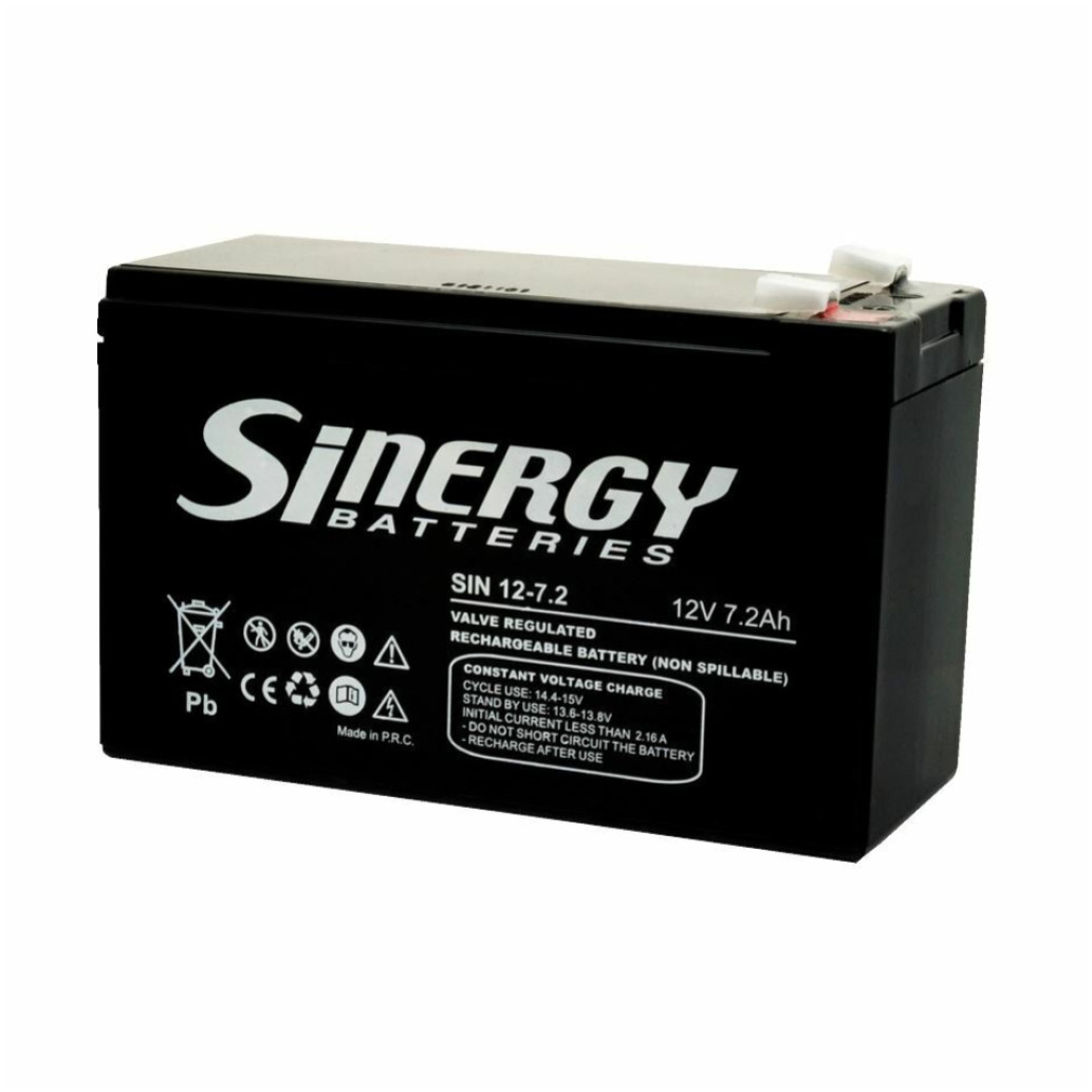 UPS baterija Sinergy / 12V 7,2Ah (BATSIN12-7,2)